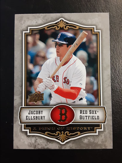 2009 Upper Deck A Piece of History Jacoby Ellsbury