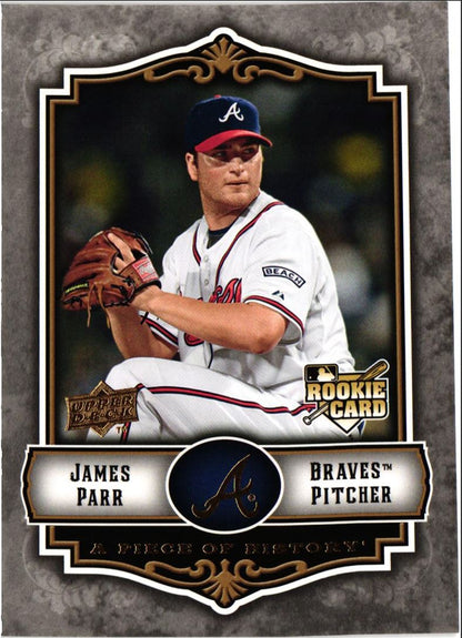 2009 Upper Deck A Piece of History James Parr