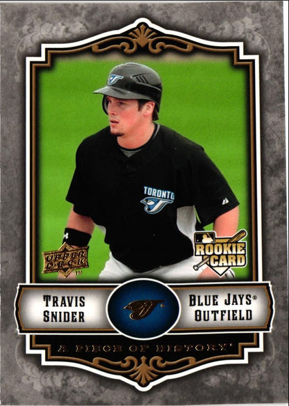 2009 Upper Deck A Piece of History Travis Snider