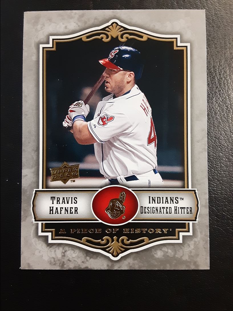 2009 Upper Deck A Piece of History Travis Hafner