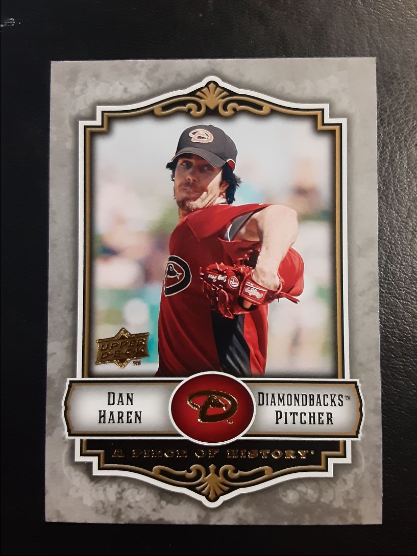 2009 Upper Deck A Piece of History Dan Haren