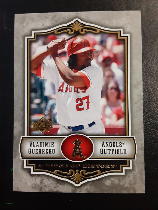 2009 Upper Deck A Piece of History Vladimir Guerrero