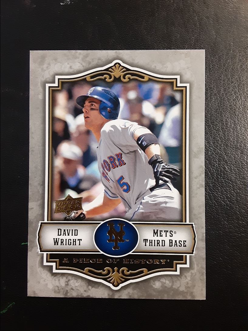 2009 Upper Deck A Piece of History David Wright