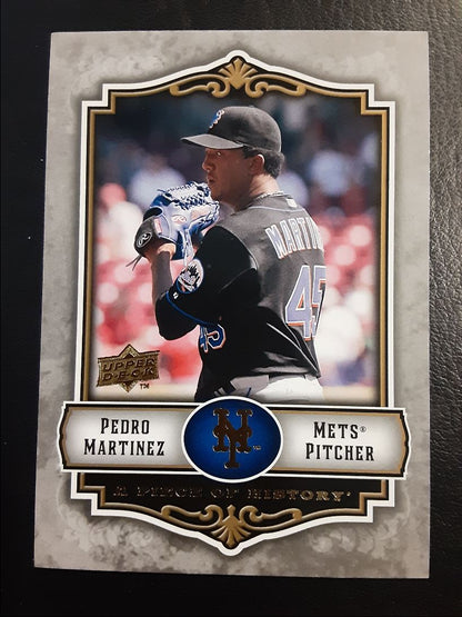 2009 Upper Deck A Piece of History Pedro Martinez