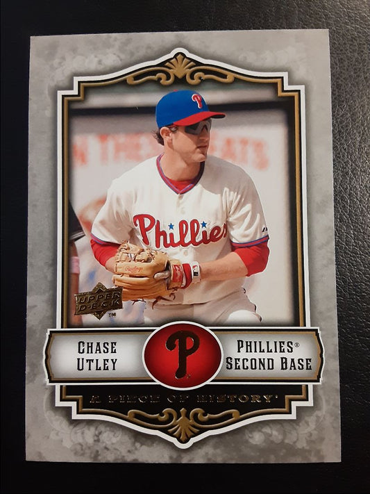 2009 Upper Deck A Piece of History Chase Utley