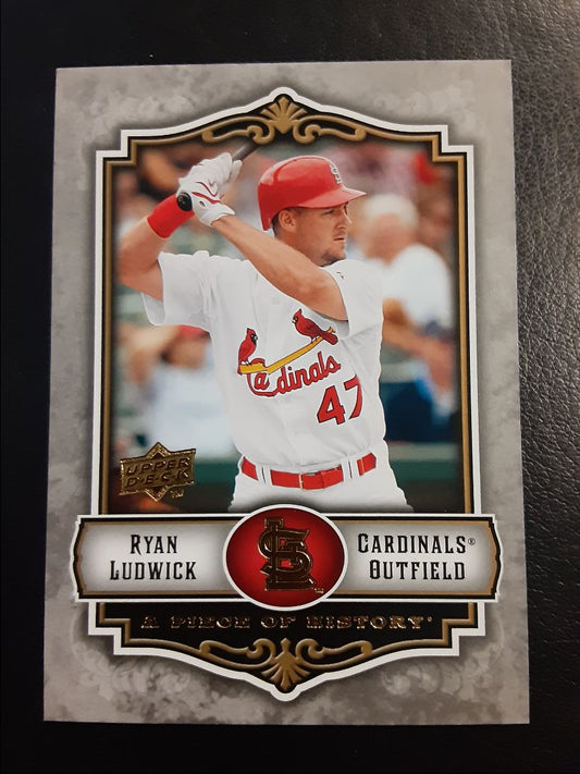 2009 Upper Deck A Piece of History Ryan Ludwick