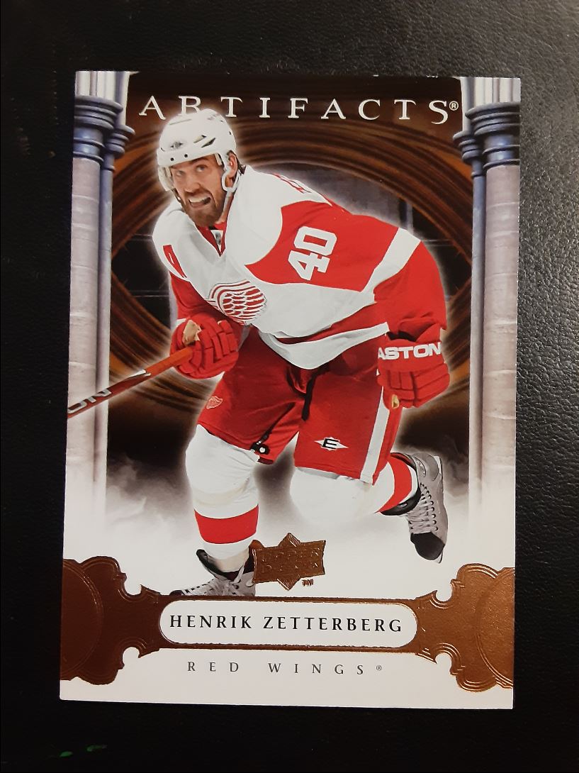 2009 Upper Deck Artifacts Henrik Zetterberg