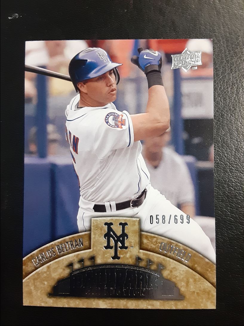 2009 Upper Deck Ballpark Collection Carlos Beltran