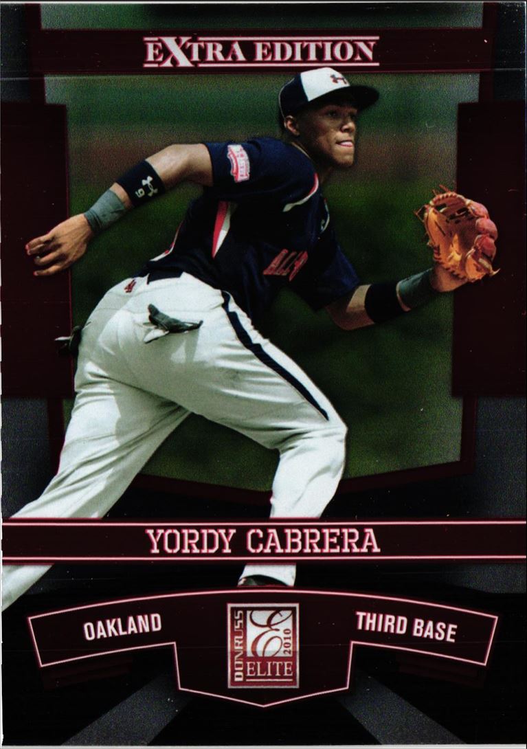 2010 Donruss Elite Extra Edition Yordy Cabrera