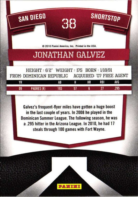 2010 Donruss Elite Extra Edition Jonathan Galvez