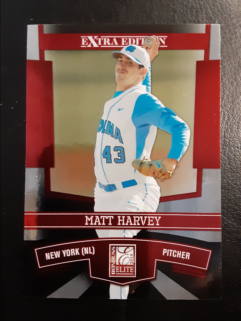 2010 Donruss Elite Extra Edition Matt Harvey