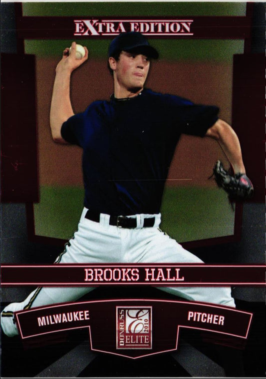 2010 Donruss Elite Extra Edition Brooks Hall