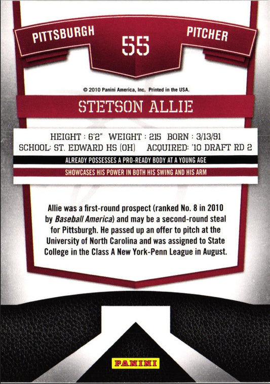 2010 Donruss Elite Extra Edition Stetson Allie