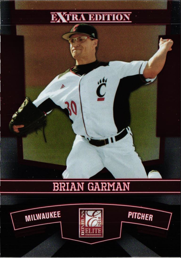 2010 Donruss Elite Extra Edition Brian Garman