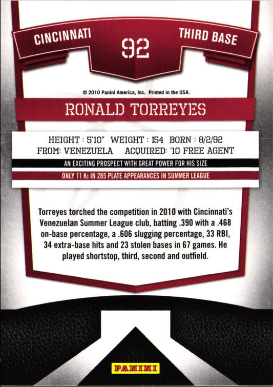 2010 Donruss Elite Extra Edition Ronald Torreyes