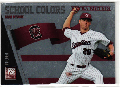 2010 Donruss Elite Extra Edition School Colors Sam Dyson