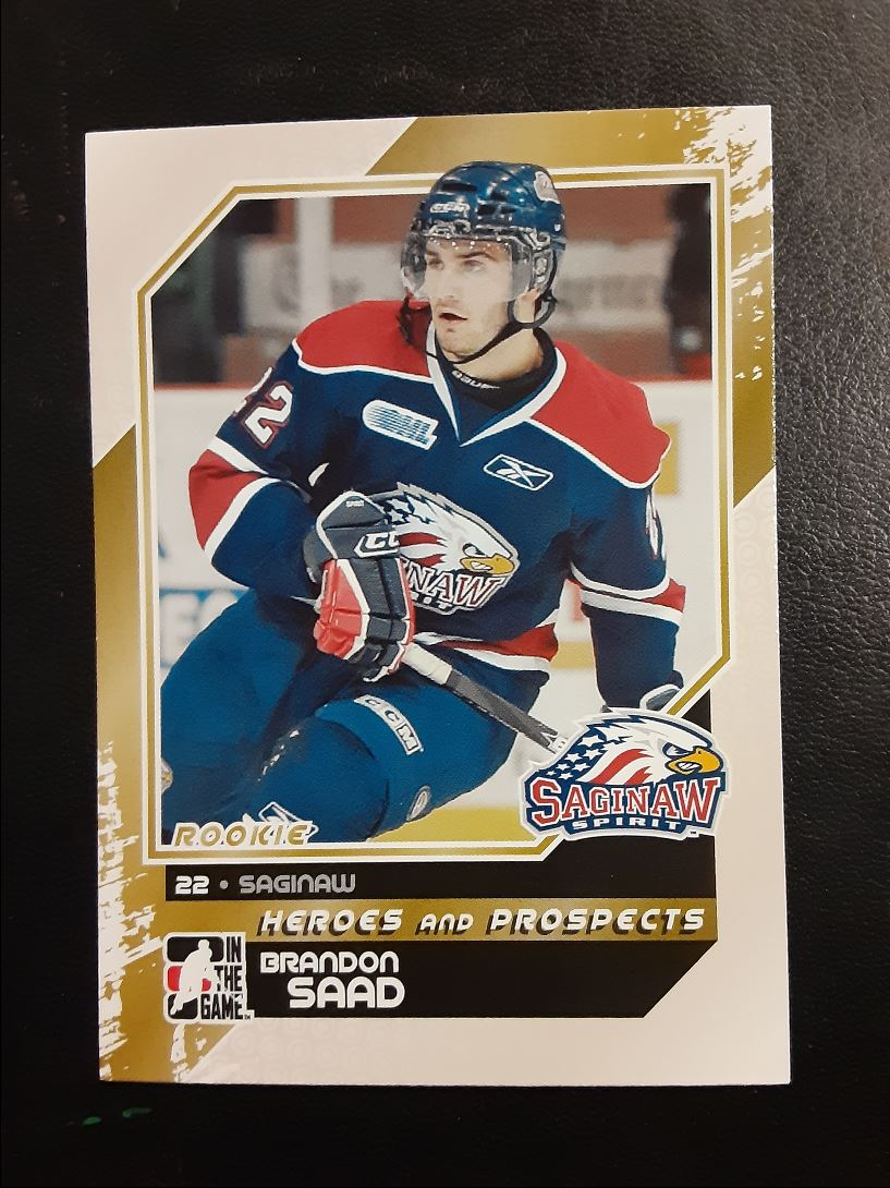 2010 In The Game Heroes and Prospects Brandon Saad