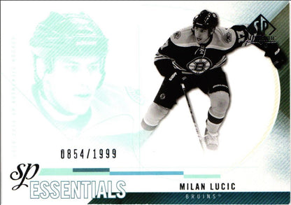 2010 SP Authentic Milan Lucic