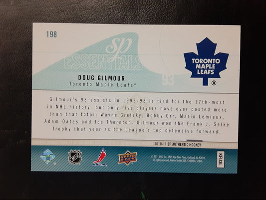 2010 SP Authentic Doug Gilmour