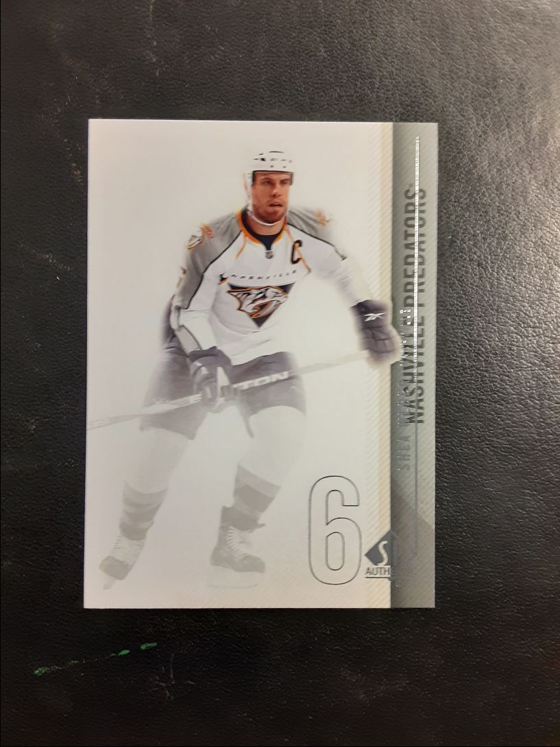 2010 SP Authentic Shea Weber