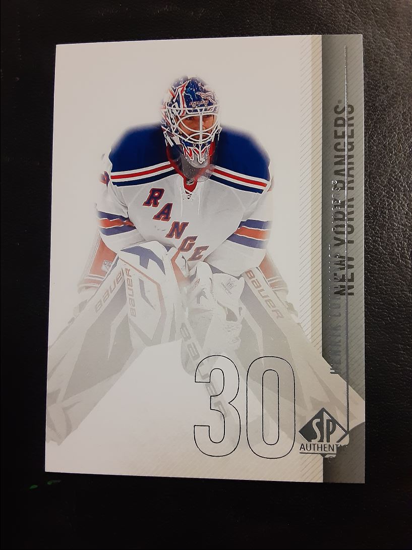 2010 SP Authentic Henrik Lundqvist