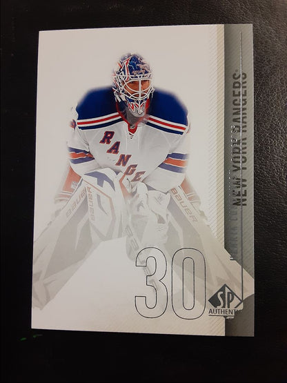 2010 SP Authentic Henrik Lundqvist