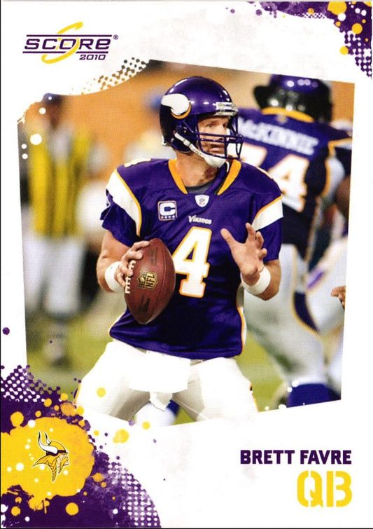 2010 Score Brett Favre