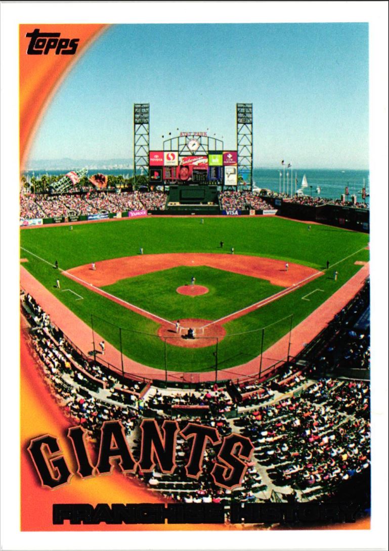 2010 Topps Black San Francisco Giants