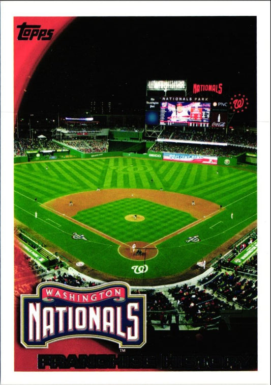 2010 Topps Black Washington Nationals