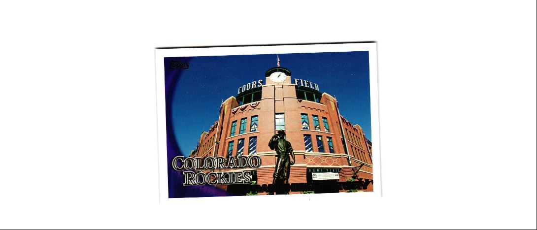 2010 Topps Black Colorado Rockies