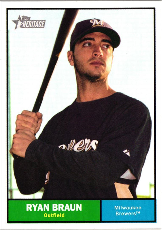 2010 Topps Heritage Ryan Braun