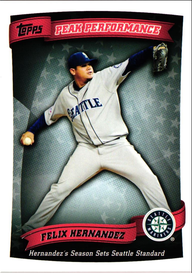 2010 Topps Peak Performance Felix Hernandez