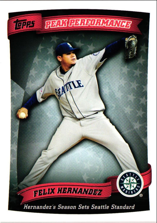 2010 Topps Peak Performance Felix Hernandez