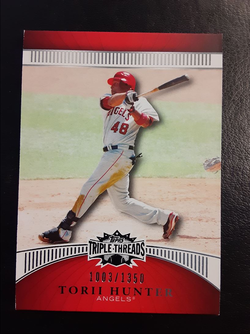 2010 Topps Triple Threads Torii Hunter