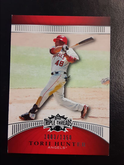 2010 Topps Triple Threads Torii Hunter