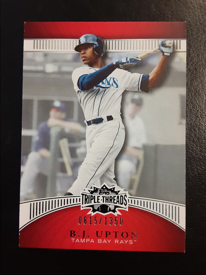 2010 Topps Triple Threads B.J. Upton