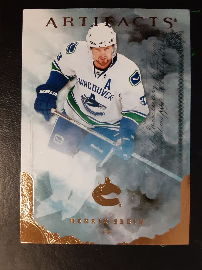 2010 Upper Deck Artifacts Henrik Sedin