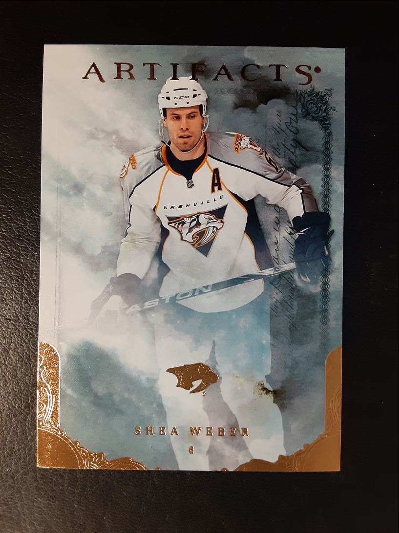 2010 Upper Deck Artifacts Shea Weber