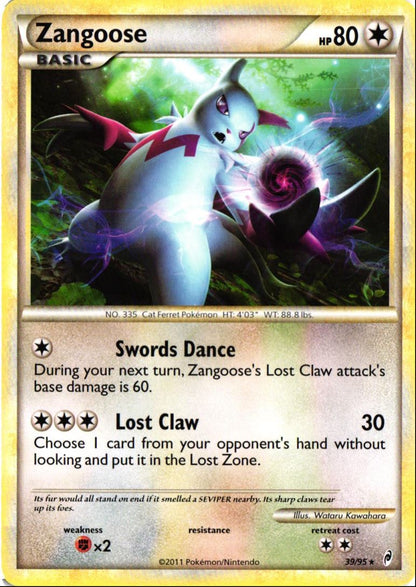 2011 Call of Legends Zangoose