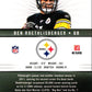 2011 Donruss Elite Ben Roethlisberger