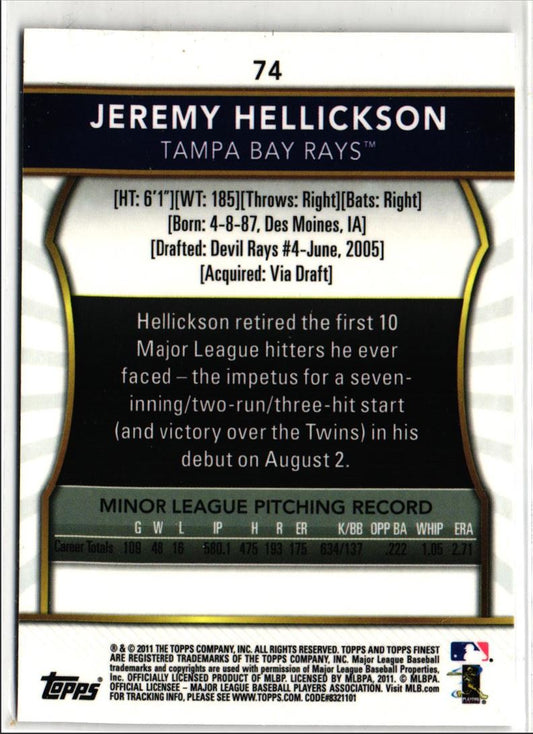 2011 Finest Jeremy Hellickson