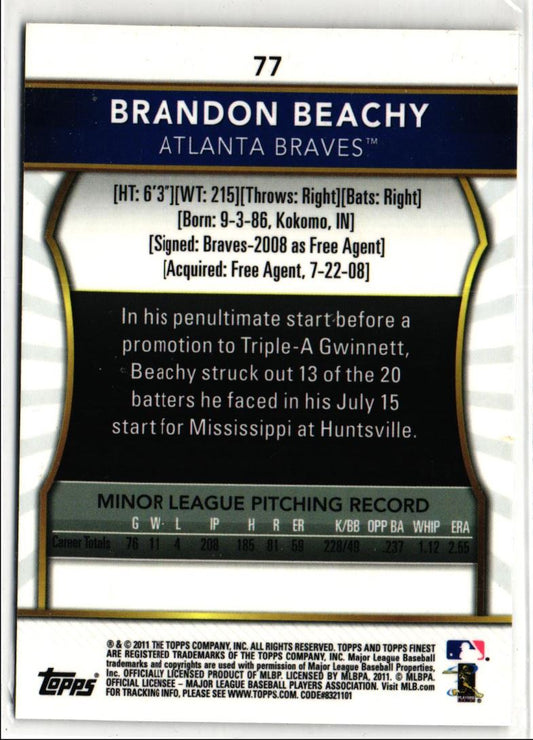 2011 Finest Brandon Beachy