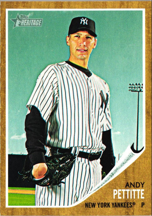 2011 Topps Heritage Andy Pettitte