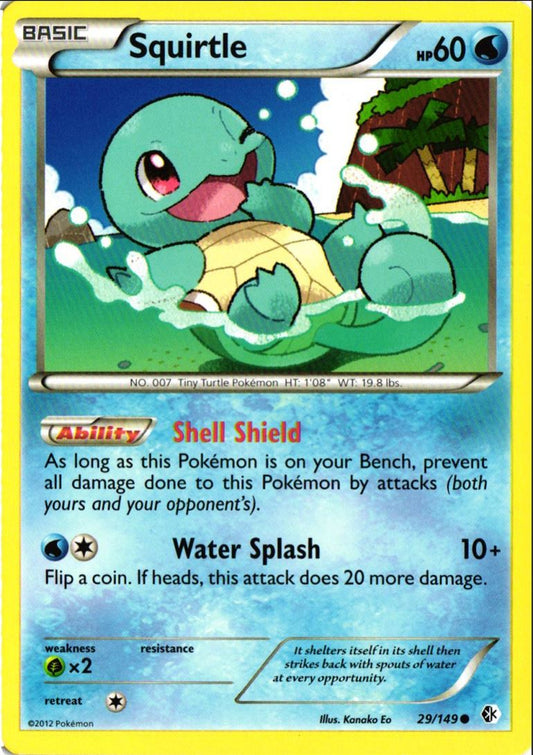 2012 Black & White - Boundaries Crossed Squirtle