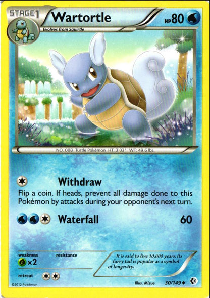 2012 Black & White - Boundaries Crossed Wartortle