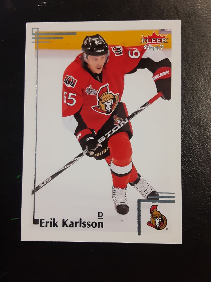 2012 Fleer Retro Erik Karlsson