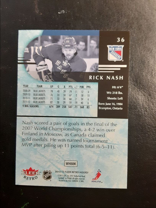 2012 Fleer Retro Rick Nash