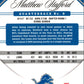 2012 Panini Certified Matthew Stafford