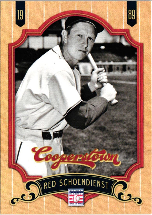 2012 Panini Cooperstown Red Schoendienst