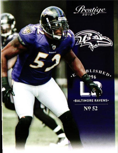 2012 Panini Prestige Ray Lewis